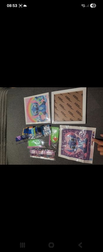 Lot diamant painting stitch