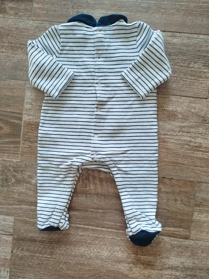 Pyjama épais Sergent major 9 mois - photo numéro 2