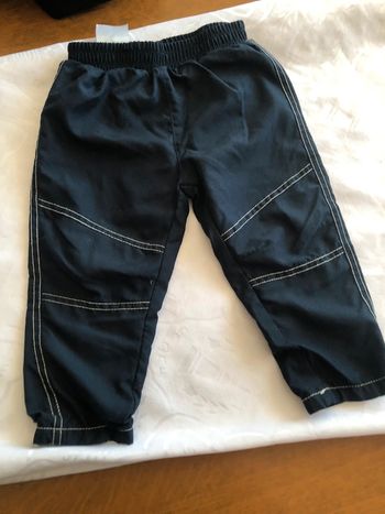 Pantalon 18 mois bleu marine