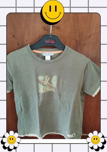 👕 T-shirt - kaki - MC - 6 ans - Domyos 👕