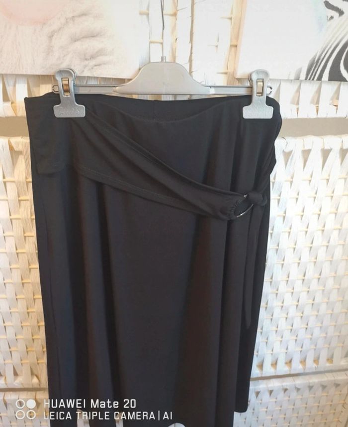 💕Jolie jupe élégante noire femme C&A T42 💕 - photo numéro 3