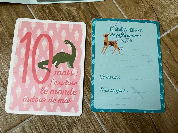 Cartes Étapes «mes 2 premières années » - photo numéro 6