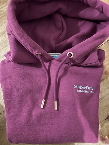 Sweat superdry bordeaux/prune 34