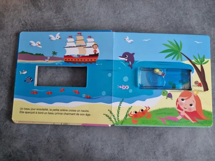 La petite sirène - mon livre aquarium - photo numéro 2