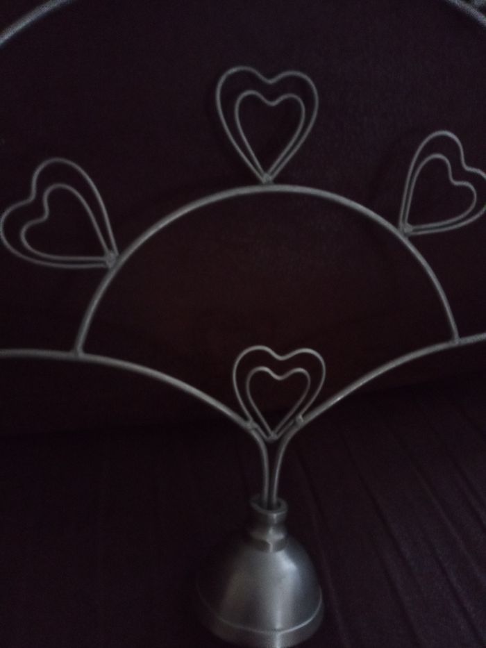 Joli Porte-Photos "Coeur" en métal - photo numéro 2