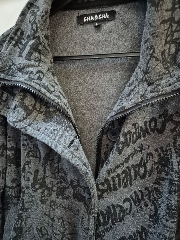 Veste grise légère taille L - photo numéro 2