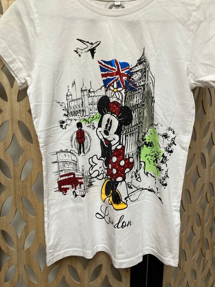 T shirt Minnie Disney store taille 10 ans - photo numéro 2