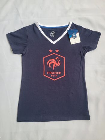 Taille L - T-shirt Femme équipe de France