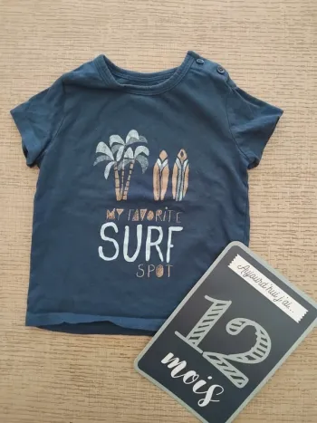 Tee shirt 12 mois / 73-76 cm