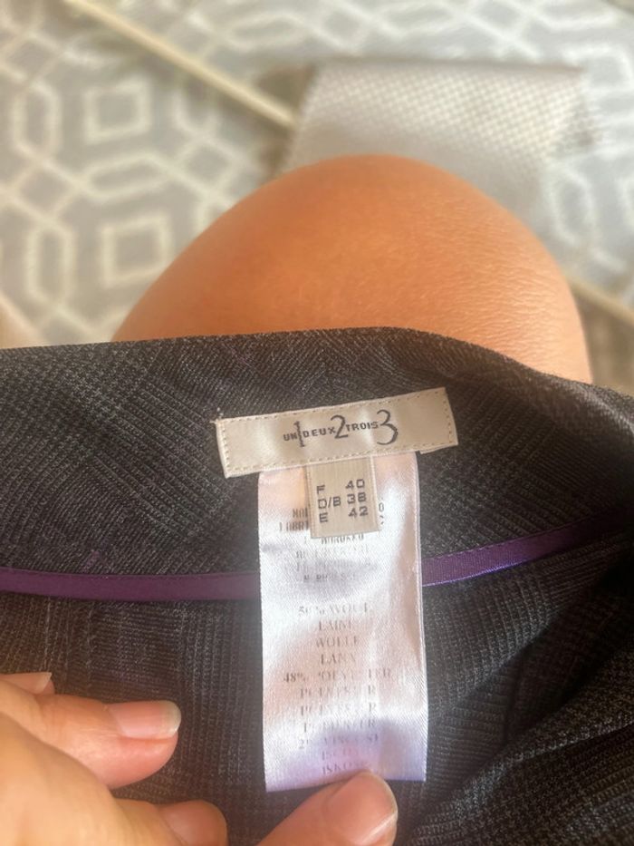 Pantalon à pinces femme 123 - photo numéro 4
