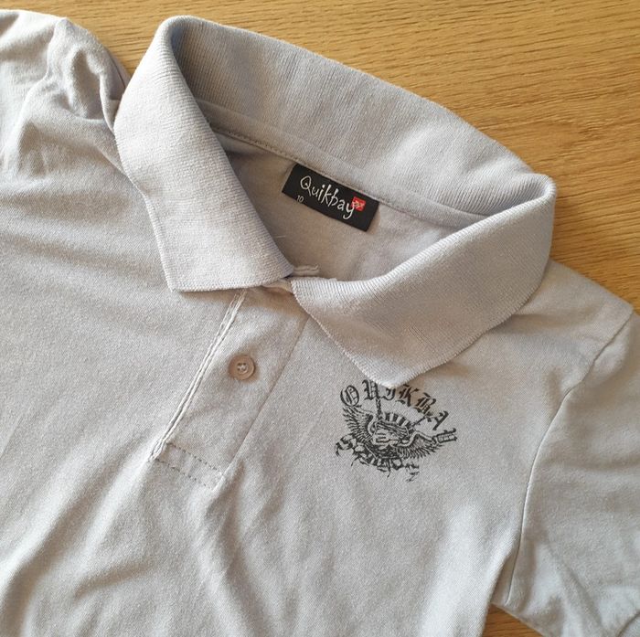 💚 Tee-shirt polo Quikbay 10 ans #emyfleury_10ansgarçon - photo numéro 2