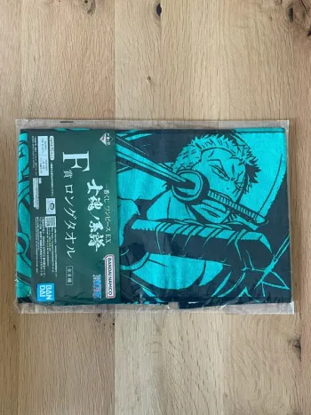 One Piece - Serviette Roronoa Zoro 60x20 cm - Ichiban Kuji Ex Shikon no Keifu (Lot F)