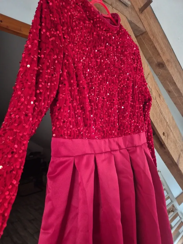 Robe soirée rouge - photo numéro 3