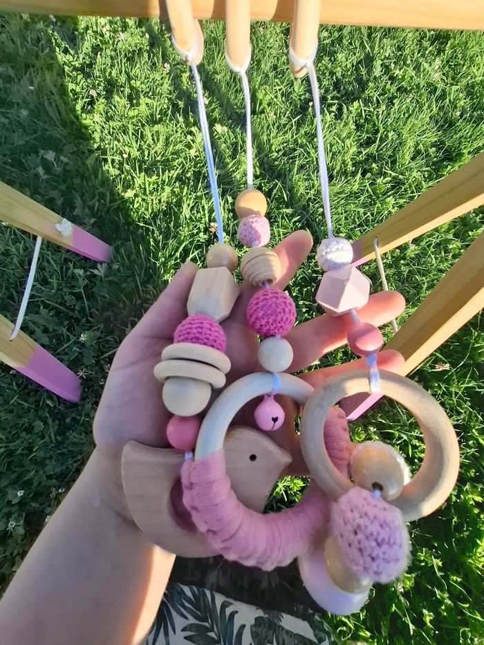 Arche bébé en bois - photo numéro 2