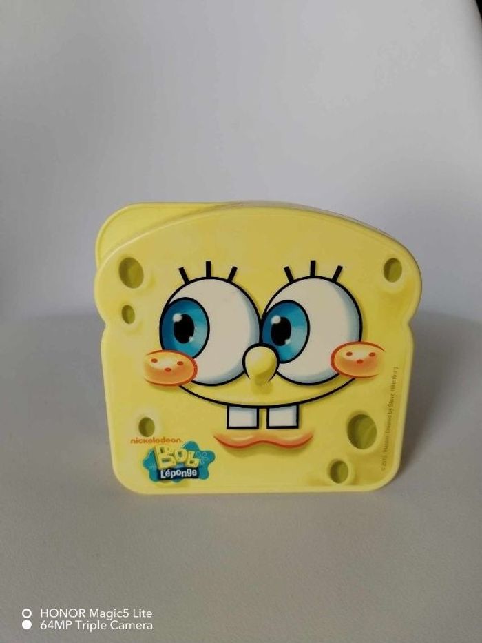 Boite à sandwitch pour enfant Bob l'Eponge