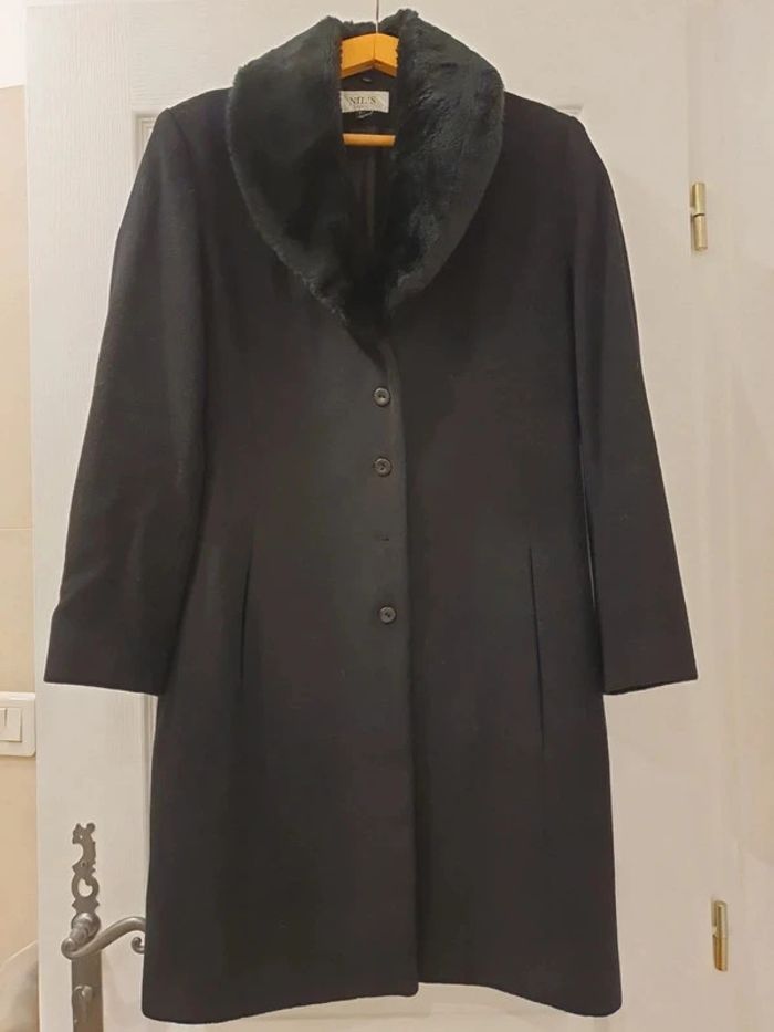 Manteau col chale - Taille S - photo numéro 2