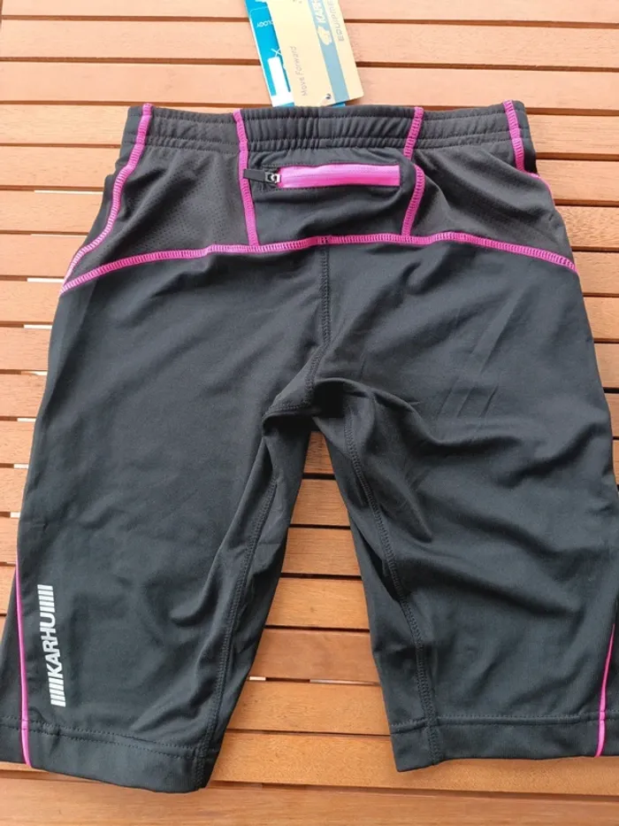 Ensemble sport running femme rose et noir taille xs - photo numéro 5