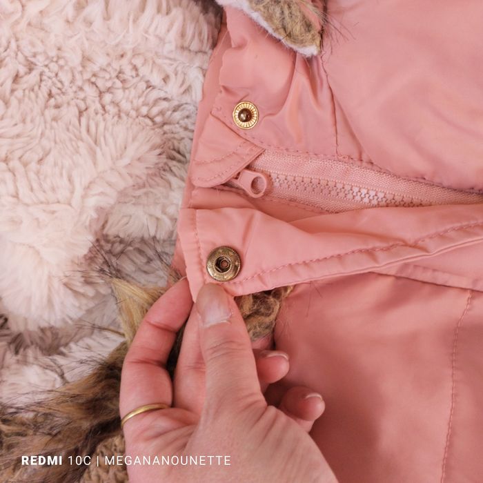 🌸 Parka Doudoune Rose Poudré – Taille 4 Ans / 104 cm – Très Bon État - photo numéro 8