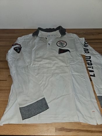 Polo manches longues 10 ans