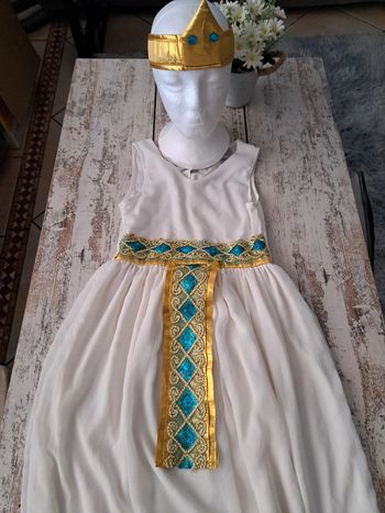 Robe reine d'Égypte Cléopâtre & accessoires Oxybul éveil&jeux