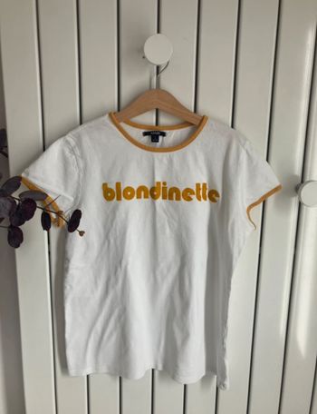 T shirt blondinette
