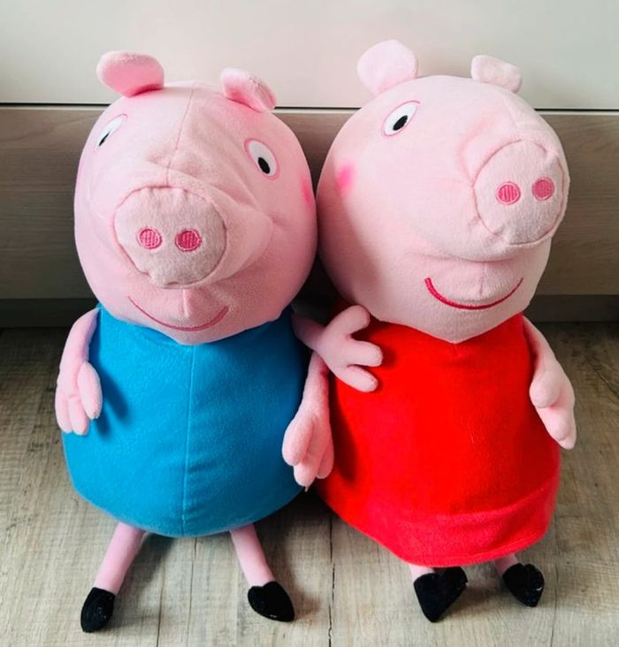 Peluches Peppa et Georges PiG 🧸