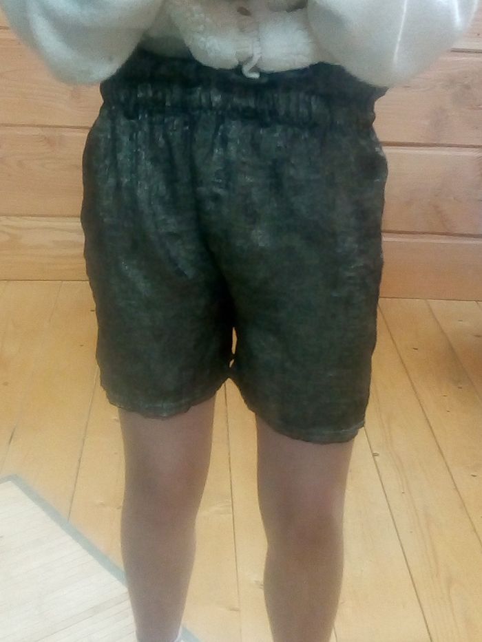 Jupe short courte kaki