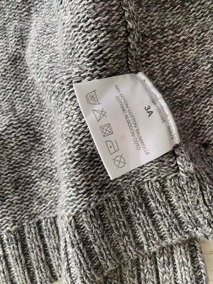 Gilet pull chaud bébé garçon 3 ans - photo numéro 6