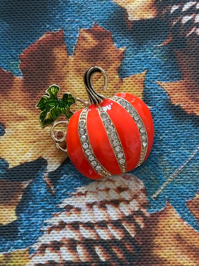 Broche, citrouille Halloween - photo numéro 7