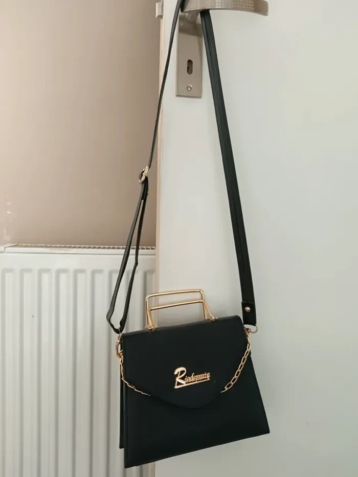 Sac à bandoulière noir - photo numéro 4