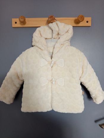 Manteau pilou 6 mois