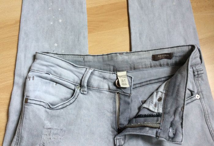 jeans skinny troué Mango - photo numéro 2
