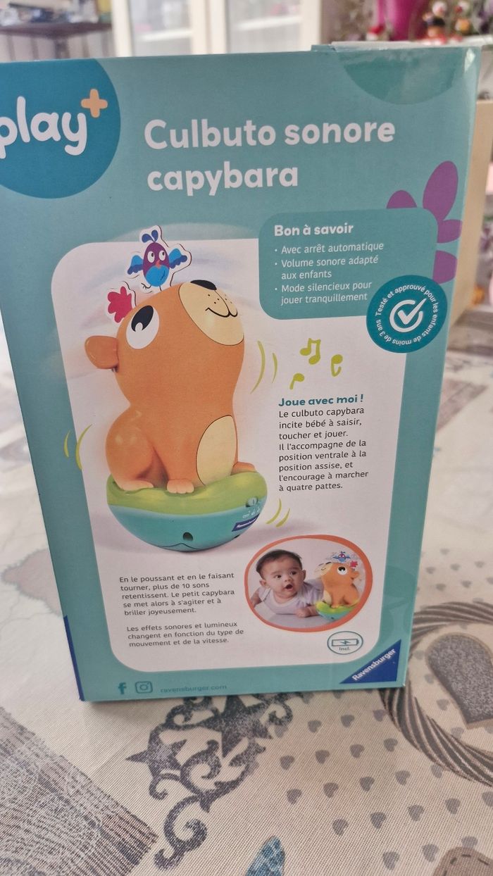 Ravensburger Play+ Culbuto sonore capybara - photo numéro 2
