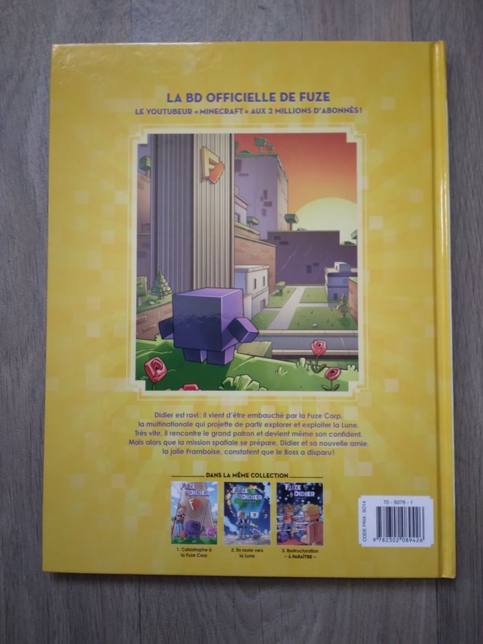 BD Fuze et Didier Tome 1 neuf - photo numéro 2