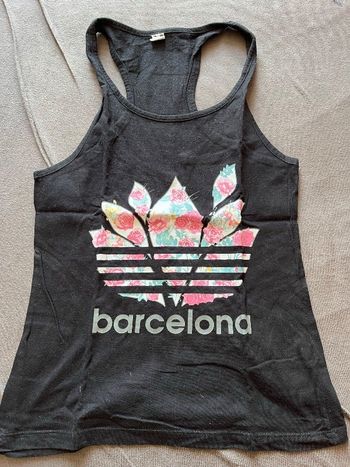 Débardeur noir Barcelona