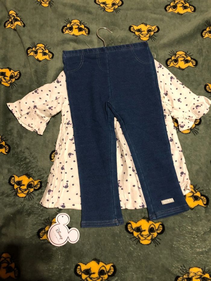 Ensemble 2 pièces Minnie -  n e u f - photo numéro 2