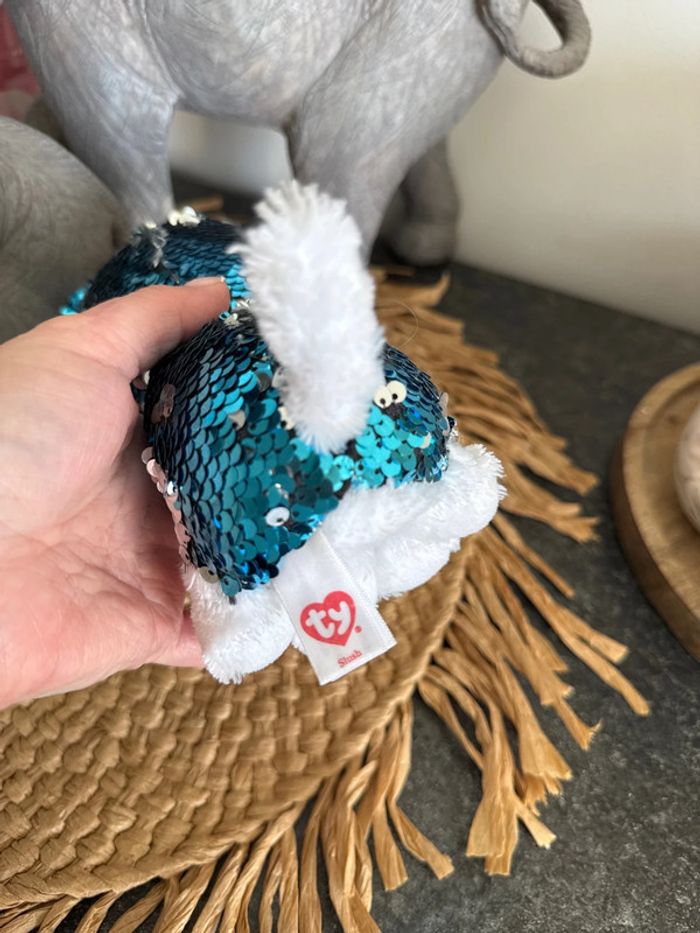 Peluche husky TY - photo numéro 5
