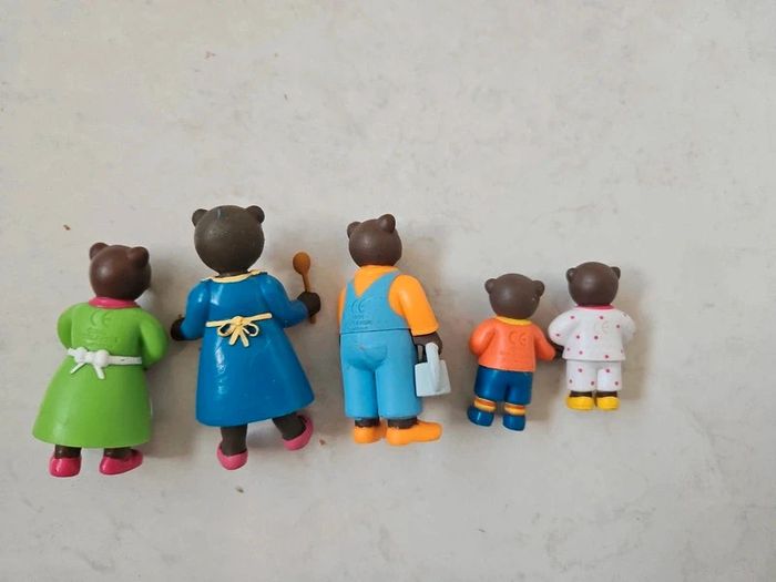 Figurines petit ours brun AB Q - photo numéro 5