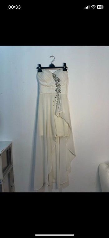 Robe bustier blanche