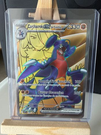 Carte Pokémon Carchacrock de Cynthia Promo 204