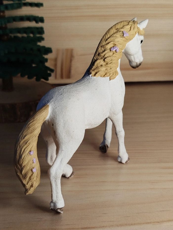 Schleich Jument blanche Figurine Animal équidé - photo numéro 4