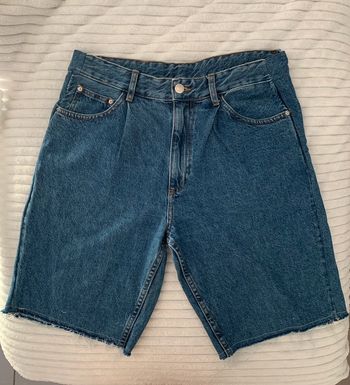 Short en jean large