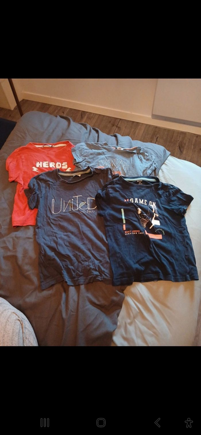 Lot tee-shirt garçon 6 ans