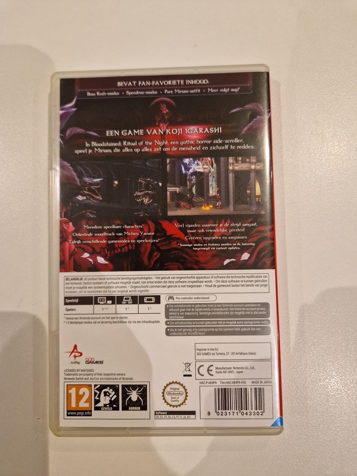 bloodstained ritual of the night switch - photo numéro 2