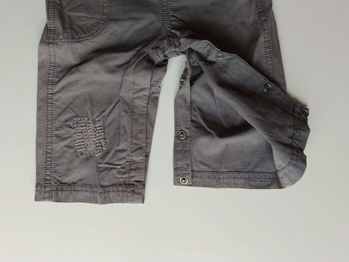 Ensemble salopette tee-shirt garçon 12 mois DPAM - photo numéro 3