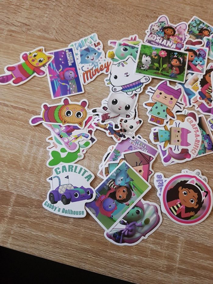 50 autocollants Gabby's Dollhouse - photo numéro 3