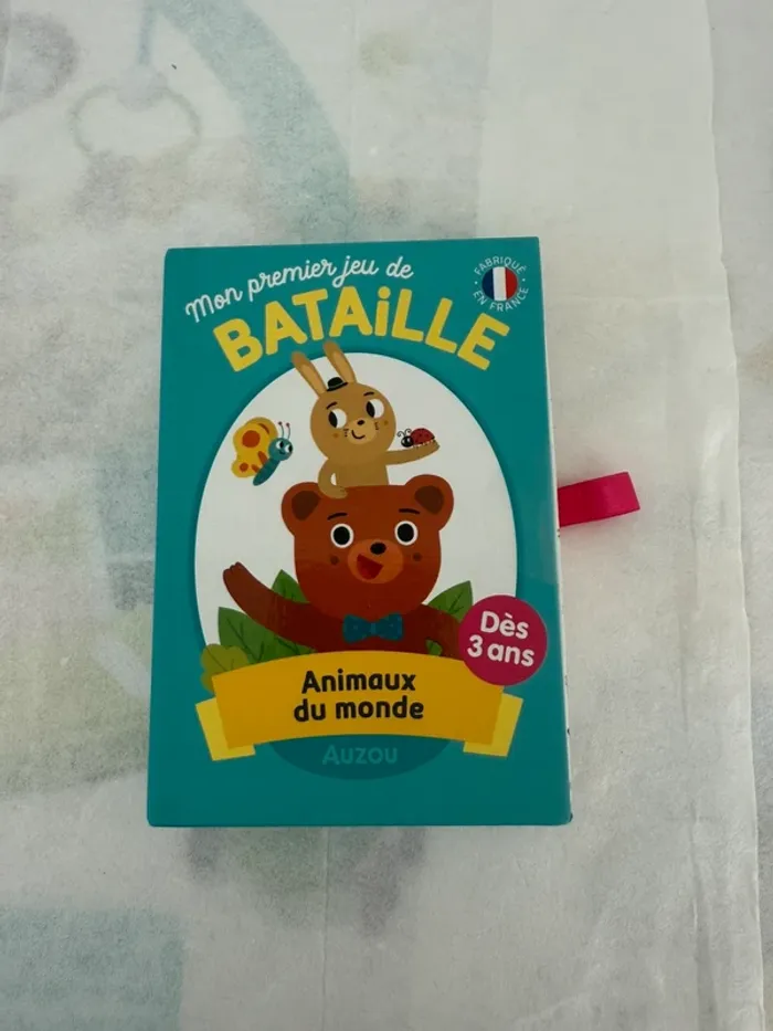 Jeux de cartes, mon premier jeu de bataille