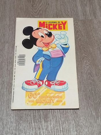 60 ans Le journal de Mickey vintage 1988