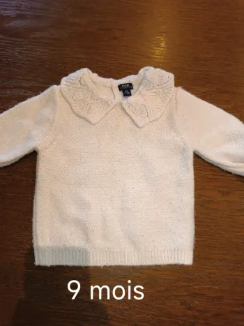 Pull blanc