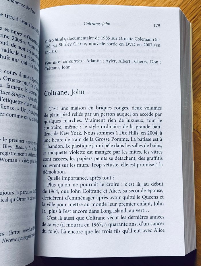 Dictionnaire Amoureux du Jazz Patrice Blanc-Francard - photo numéro 6